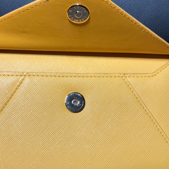 Charles & Kieth Yellow Wallet - Picture 7 of 8